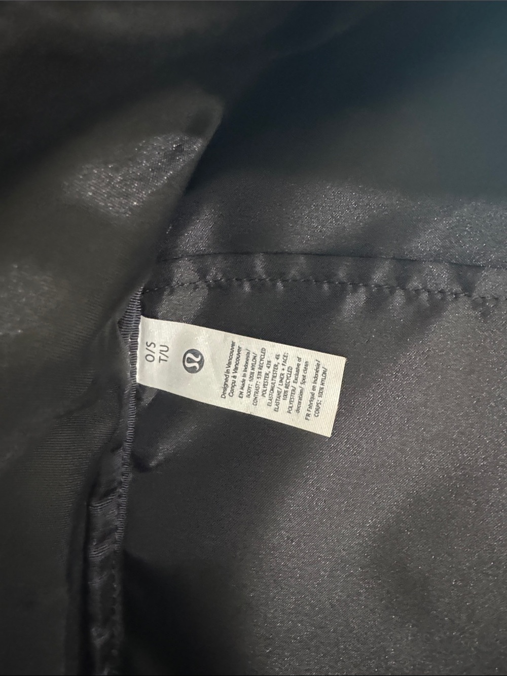 lululemon athletica Black Backpack with Front Zip Pocket - Picture 5 of 8